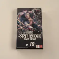 One Piece Card Game Black Smoker Starter Deck (ST-19) New - Image 2