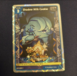 Shadow Milk Cookie P-063 CookieRun Braverse TCG Official Promo Card ENGLISH - Image 1
