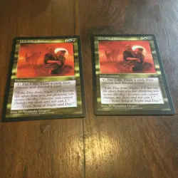 2 x unfulfilled desires magic the gathering collectable card game MTG - Image 1