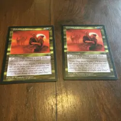 2 x unfulfilled desires magic the gathering collectable card game MTG - Image 2