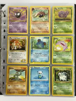 Pokemon Card Collection VTG Binder Holo Rare 1st E-Reader WoTC Aerodactyl Eevee - Image 3