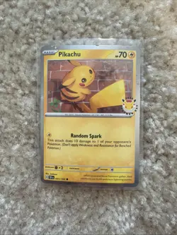 Pikachu (Pokemon Day 2026) 051/162 TCG Card Cosmos Holo - Image 1
