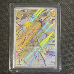 Pokemon Card Joltik 150/142 Stellar Crown Illustration Rare Near Mint - Image 1