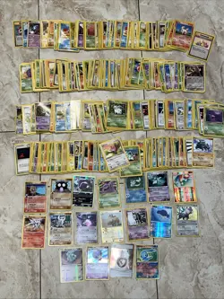 Pokemon Card Lot 360 Cards Various Years From 98-07 Some Fossil Some Holo AS IS - Image 1