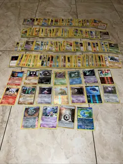 Pokemon Card Lot 360 Cards Various Years From 98-07 Some Fossil Some Holo AS IS - Image 4