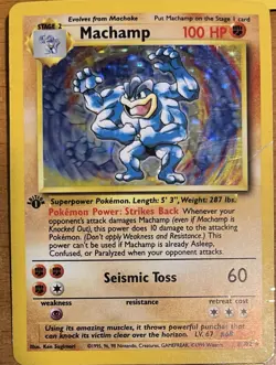Pokemon Card Collection Lot Rare Vintage Common Basic Holo Machamp 80+ Cards - Image 2