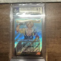 MTG English *SURGE FOIL* Magic Card TIDUS YUNA'S GUARDIAN BGS 9.5, FINAL FANTASY - Image 1