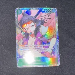Bandai One Piece Card Game Smoker Holo Character Card Punk Hazard English - Image 1