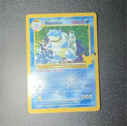 Pokemon Blastoise Base Set 2/102 Holo Rare 100HP English TCG Card - Image 1