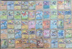 90 Ex, V & Full Art Pokemon Card Lot NM (FREE SHIPPING!) - Image 3