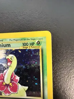Pokemon TCG Meganium Neo Genesis Holo Rare Card #11/111 LP/Excellent Condition - Image 4