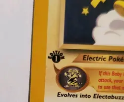 Elekid 22/111 1st Edition Non Holo Rare Neo Genesis Pokemon Card WOTC TCG 2000 - Image 3