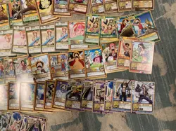 LOT 100+ One Piece Carddass Hyper Battle Non Holo Cards Luffy Zoro Nami & more - Image 4