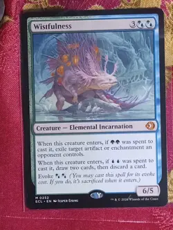 Wistfulness Lorwyn Eclipsed Magic The Gathering MTG CCG Elemental Incarnation - Image 1
