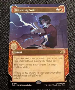 MTG Avatar :TLA Deflecting Swat SHOWCASE M/NM Pack Fresh CMR Bndle Exclusive - Image 1