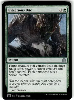 Infectious Bite Phyrexia: All Will Be One Regular MTG - Image 1