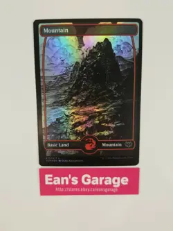 MTG Mountain Land 275/277 Innistrad Crimson Vow common Foil - Mint - Image 4