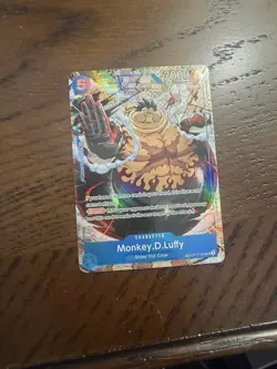 Monkey.D.Luffy - OP11-058 (TR) - Carrying On His Will (OP13) Treasure Rare OPTCG - Image 1