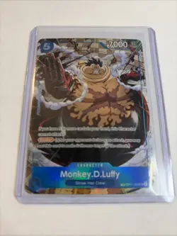 Op 13 Treasure Rare-Monkey.D.Luffy OP11-058 (TR)Carrying On His Will Foil Luffy - Image 1