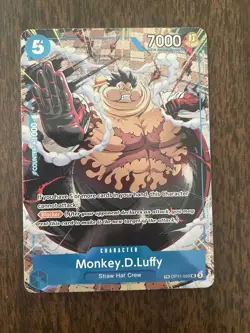 Monkey D. Luffy - OP11-058 (TR) - Carrying On His Will (OP13) Treasure Rare - Image 1