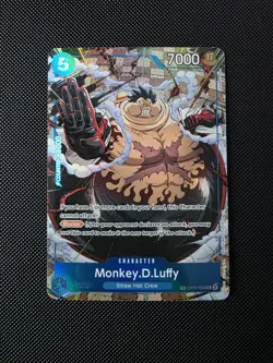 Monkey D. Luffy - OP11-058 (TR) - Carrying On His Will (OP13) Treasure Rare... - Image 1