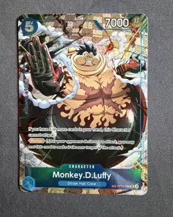Monkey D. Luffy - OP11-058 (TR) - Carrying On His Will (OP13) Treasure Rare... - Image 1