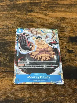 Op 13 Treasure Rare-Monkey.D.Luffy OP11-058 (TR)Carrying On His Will Foil Luffy - Image 1