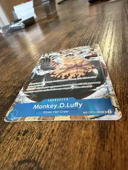 Op 13 Treasure Rare-Monkey.D.Luffy OP11-058 (TR)Carrying On His Will Foil Luffy - Image 2