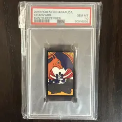 2013 Pokemon Hanafuda Charizard PSA 10 GEM MINT Kanto December - Image 3