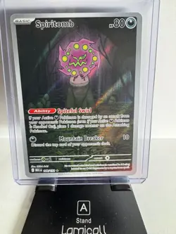 Pokemon TCG Spiritomb 148/132 Illustration Rare Me01: Mega Evolution Holo - NM - Image 1