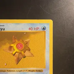 Pokemon Vintage 1st Edition Staryu 065/102 Base Set (With Obstruction) Wotc 1999 - Image 3