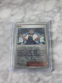 Kofu 138/142 Sv07: Stellar Crown Reverse Holo Pokemon - Image 1