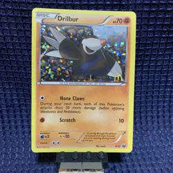 Drilbur 8/12 - McDonald's PROMO HOLO - 2012 Pokemon TCG - Free Shipping - Image 1