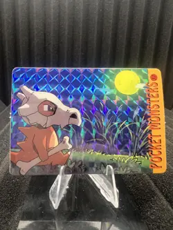 Pokemon Vintage Pocket Monsters Vending HOLO Prism Sticker Bandai 1999 Nintendo - Image 1