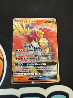 Pokemon TCG Black Star Promo SM57 - Ho-Oh GX - Ultra Rare - - Image 1