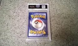 1999 Pokemon Jungle 1st Edition Jolteon Holo #4 PSA 7 - Image 3
