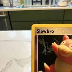 Slowbro 14/112 FireRed & LeafGreen Holo Pokemon 2004 NM/LP with 2 Partial Swirls - Image 2