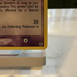 Slowbro 14/112 FireRed & LeafGreen Holo Pokemon 2004 NM/LP with 2 Partial Swirls - Image 4