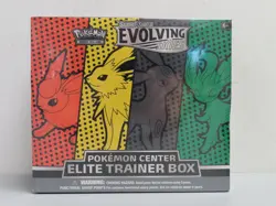 2021 Pokemon SWSH Evolving Skies Sealed Pokemon Center ETB Elite Trainer Box (b) - Image 1
