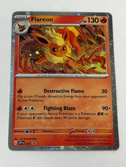Flareon - 167 (Cosmos Holo) PROMO- Pokemon (A) - Image 1