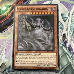 Darkstorm Dragon - SR02-EN012 - 1st Edition - YuGiOh-LP - Image 1