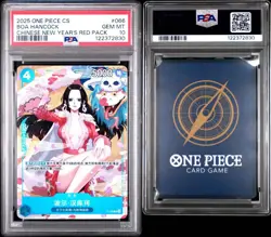 One Piece PSA 10 Boa Hancock Promo 2025 P-066 Chinese New Year Chinese EM68 - Image 3