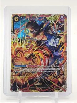 SABO 2025 ONE PIECE CARRYING ON HIS WILL SECRET RARE C #OP13-120 Q0646 - Image 1