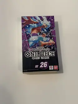 One Piece TCG: Purple/Black - Monkey D. Luffy Starter Deck [ST-26] Sealed - Image 2