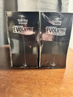 Pokemon TCG Sword & Shield Evolving Skies Elite Trainer Box Set of 2 ETBs Sealed - Image 4
