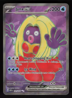 Jynx ex 191/165 - Scarlet & Violet-151 - Holo Ultra Rare Pokemon TCG Card NM - Image 1