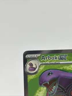 Arbok ex 185/165 SV: Scarlet & Violet 151 Ultra Rare Pokemon TCG Card NM - Image 3