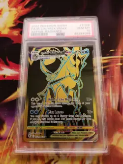 2022 Pokemon SWSH Astral Radiance FA Ice Rider Calyrex VMAX TG29 PSA GEM MT 10. - Image 3