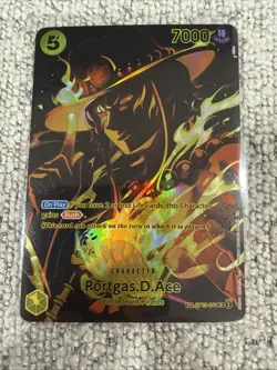 One Piece CCG - Portgas.D.Ace (SP) ST13-011 Legacy of the Master Special SR OP12 - Image 1