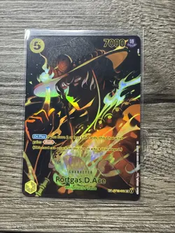 Portgas D. Ace Legacy of the Master One Piece Card SR/SP OP12 ST13-011 - Image 1
